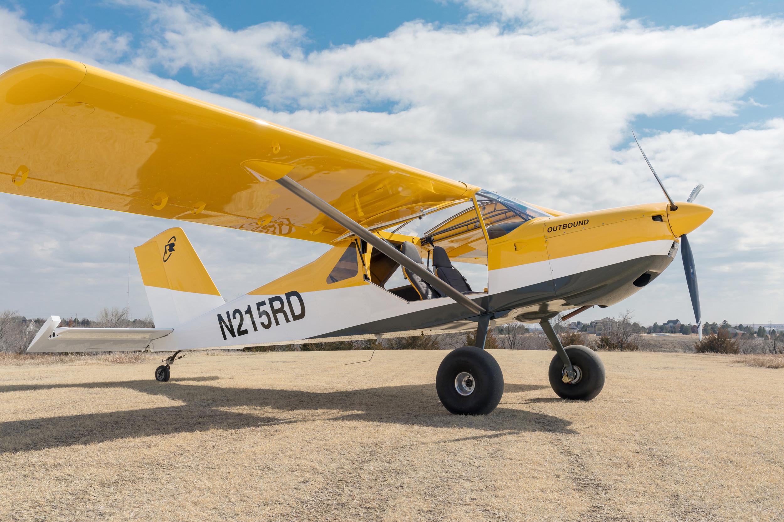 RANS S-21 Outbound Aircraft in flight